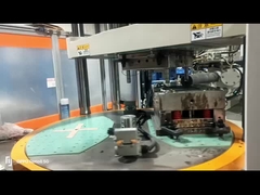 রোটারি টেবিলের সাথে 85 টন উল্লম্ব ছাঁচ ক্ল্যাম্পিং অনুভূমিক ইনজেকশন বিএমসি মেশিন